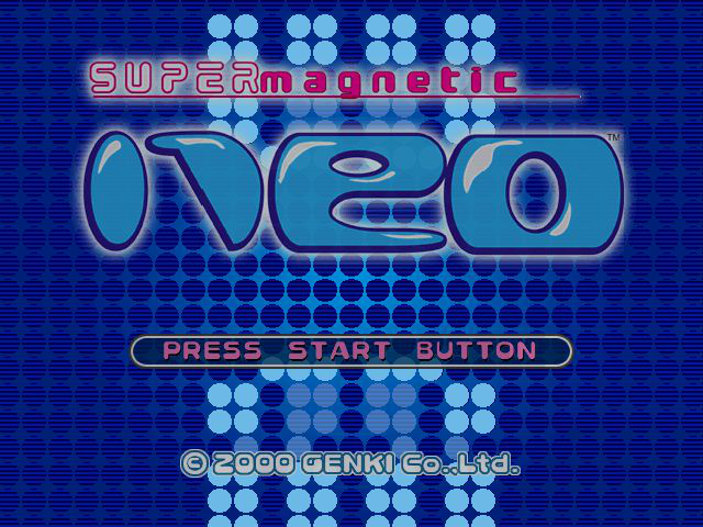 Super Magnetic Neo Title Screen